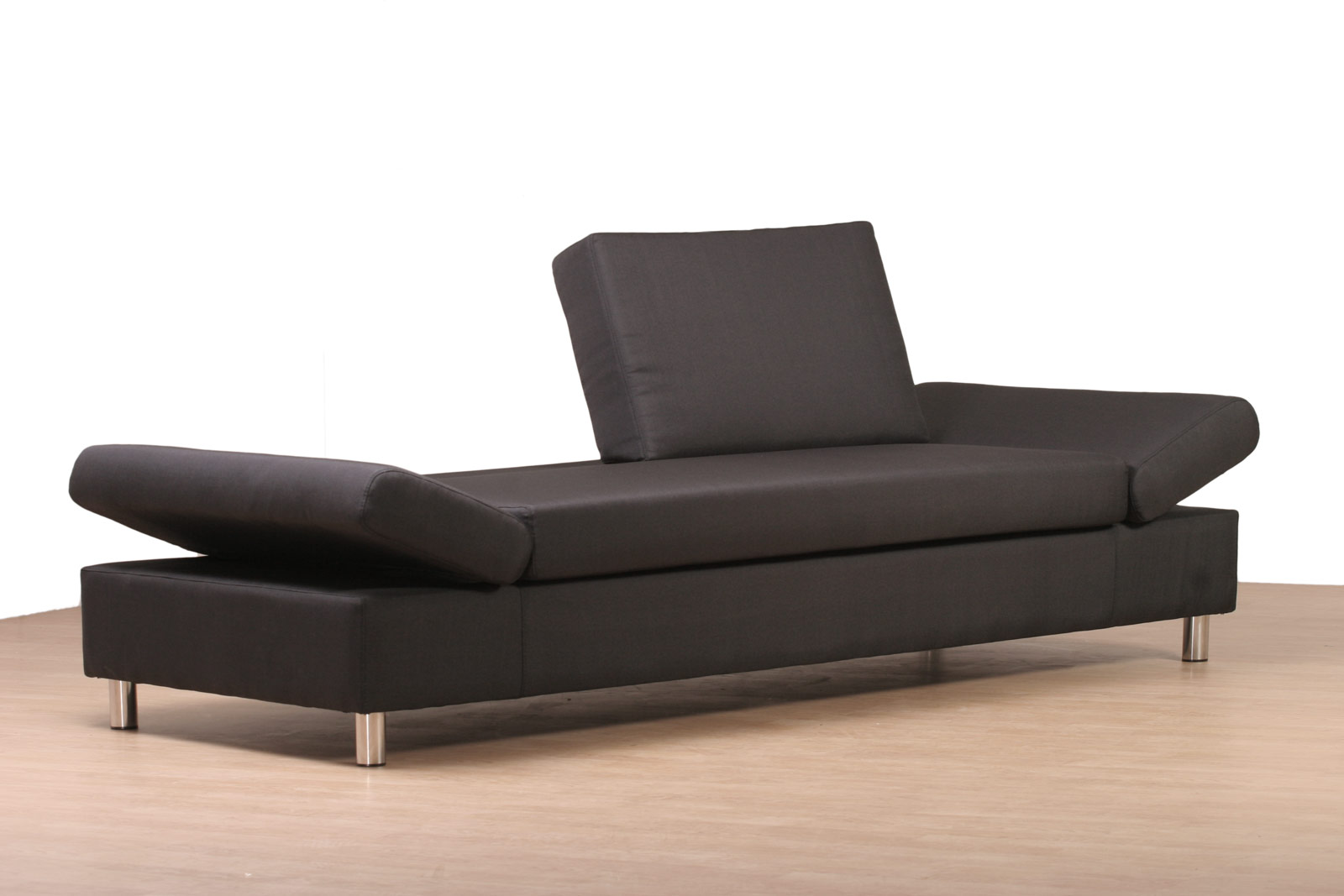 SCHLAFCOUCH SCHLAFSOFA LIEGESOFA in schwarz, grau, rot oder braun No